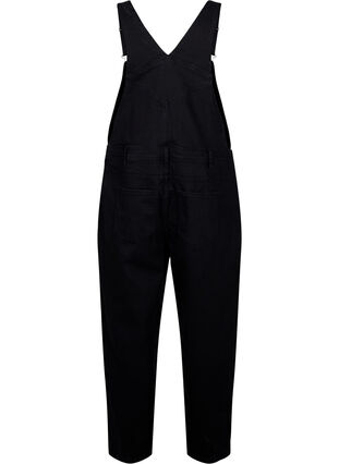 Denim overalls, Black, Packshot image number 1