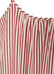 Zomerjurk met strepen en A-lijn pasvorm, Rood, Packshot image number 3