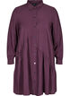 Blouse jurk in effen kleur met a-lijn, Plum Perfect, Packshot image number 0