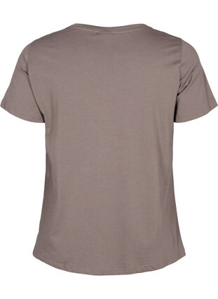 Katoenen t-shirt met tweekleurig bedrukt logo, Falcon, Packshot image number 1