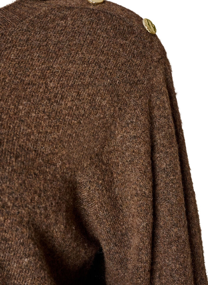 Breisel blouse met knoopdetail, 0890, Packshot image number 2