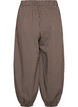 Balloonbroek met hoge taille en all-overpatroon, Bruin, Packshot image number 1