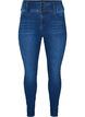 Super slim Bea jeans met extra hoge taille, Blauw, Packshot image number 0