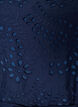 Blousejurk in broderie anglaise met strikceintuur, Blauw, Packshot image number 2