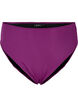 Bikinibroekje met hoge taille, Paars, Packshot image number 0