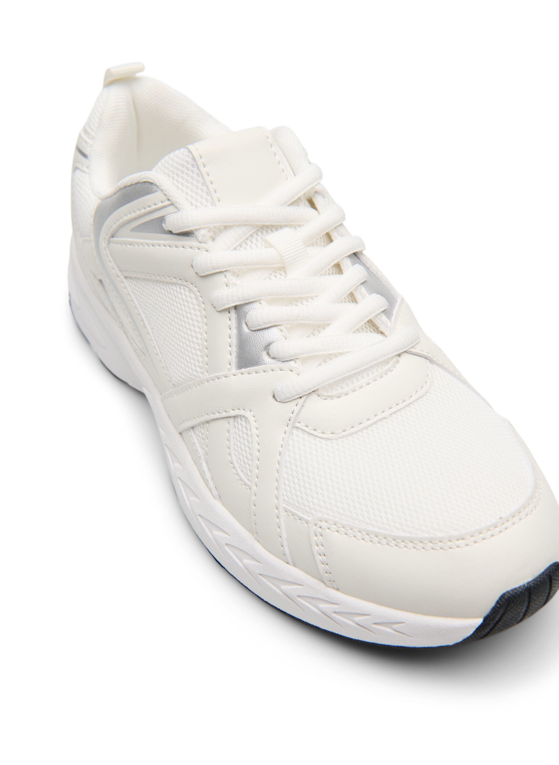 Zizzi Wide fit - Sportieve sneakers, Wit, Packshot image number 3