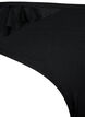 Bikinislip met ruches, Zwart, Packshot image number 2
