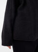Losvallend vest met zakken, Zwart, Model image number 3
