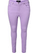 Amy jeans met hoge taille en super slanke pasvorm, Lavender, Packshot image number 0