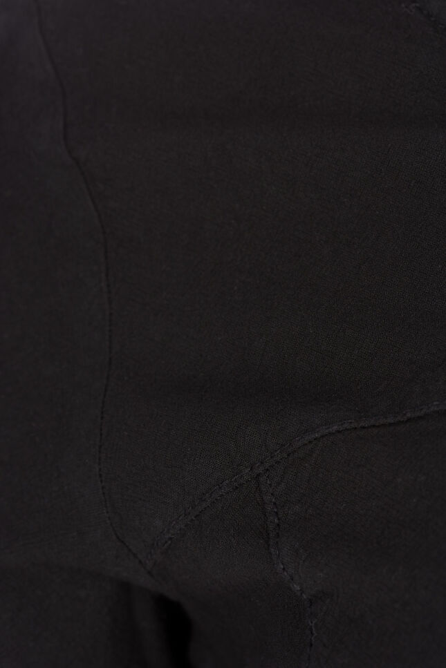 Katoenen jurk met korte mouwen, Zwart, Packshot image number 2