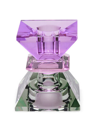 Kristallen kandelaar, Violet/Olive Comb, Packshot image number 0