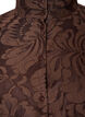 Bomberjack met jacquard bloemenpatroon, Bruin, Packshot image number 2