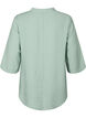 Gekleurde blouse met 3/4 mouwen, Chinois Green, Packshot image number 1