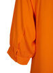 Tuniek van viscose met 3/4-mouwen, Oranje, Packshot image number 3