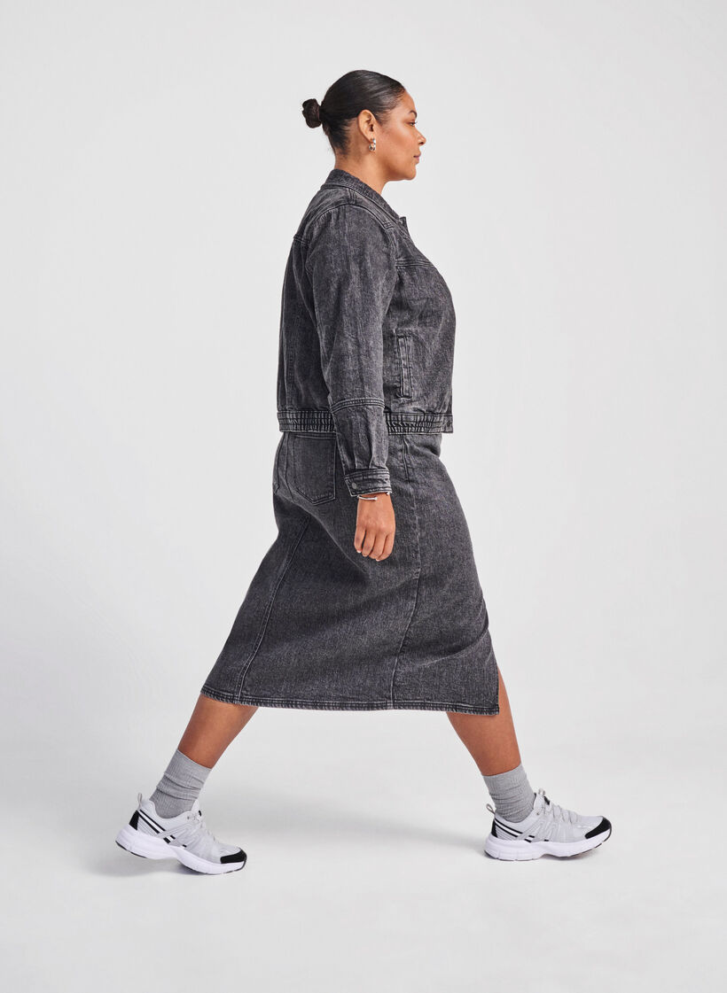 Wide fit - Sneakers met elastische veters, Vapor Blue, Image image number 0