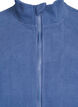 Fleecetop met ritssluiting en hoge kraag, Blauw, Packshot image number 2