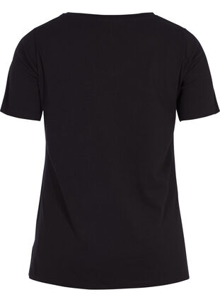 Basic T-shirt, Black, Packshot image number 1