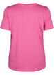 T-shirt met tekstmotief, Shocking Pink W.Pink, Packshot image number 1