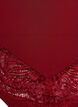Hipsterstring met hoge taille en kant, Rood, Packshot image number 2