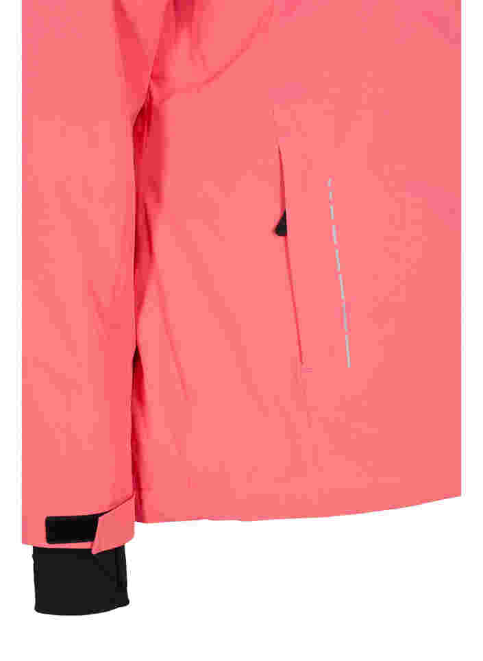 Ski jas met verstelbare onderkant en capuchon, Dubarry, Packshot image number 3