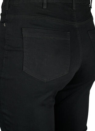 Amy jeans met een hoge taille en super slanke pasvorm, Black, Packshot image number 3