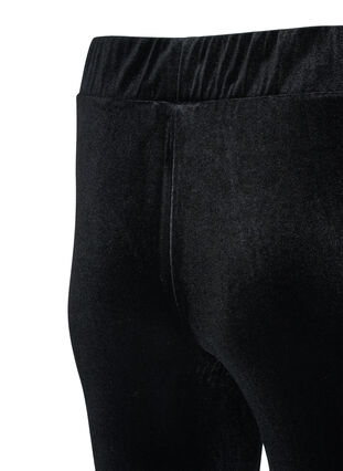 Velours legging, Black, Packshot image number 2