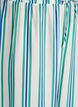 Gestreepte broek met hoge taille en wijde pijpen, Vanille, Packshot image number 2