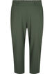 7/8 broek met losse pasvorm, Groen, Packshot image number 0