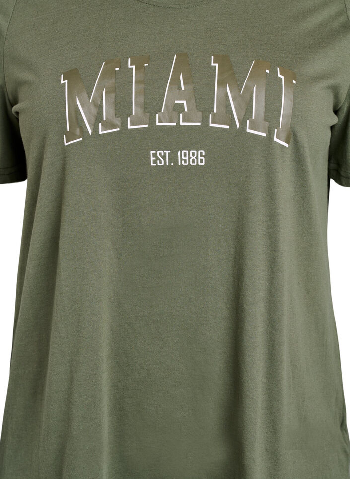 FLASH - T-shirt met motief, Groen, Packshot image number 2