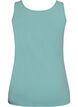 Effen basic top in katoen, Groen, Packshot image number 1