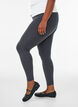 Basic legging in viscose, Grijs, Model image number 0