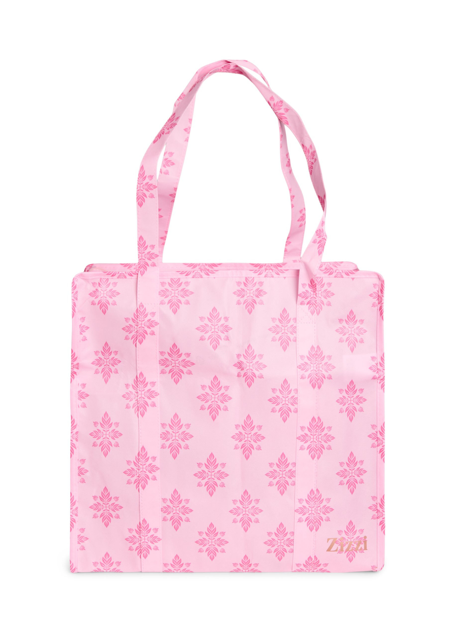 ZizziShoppingtas met ritssluiting, Roze, Packshot image number 1