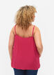 Strap top in viscose, Roze, Model image number 2