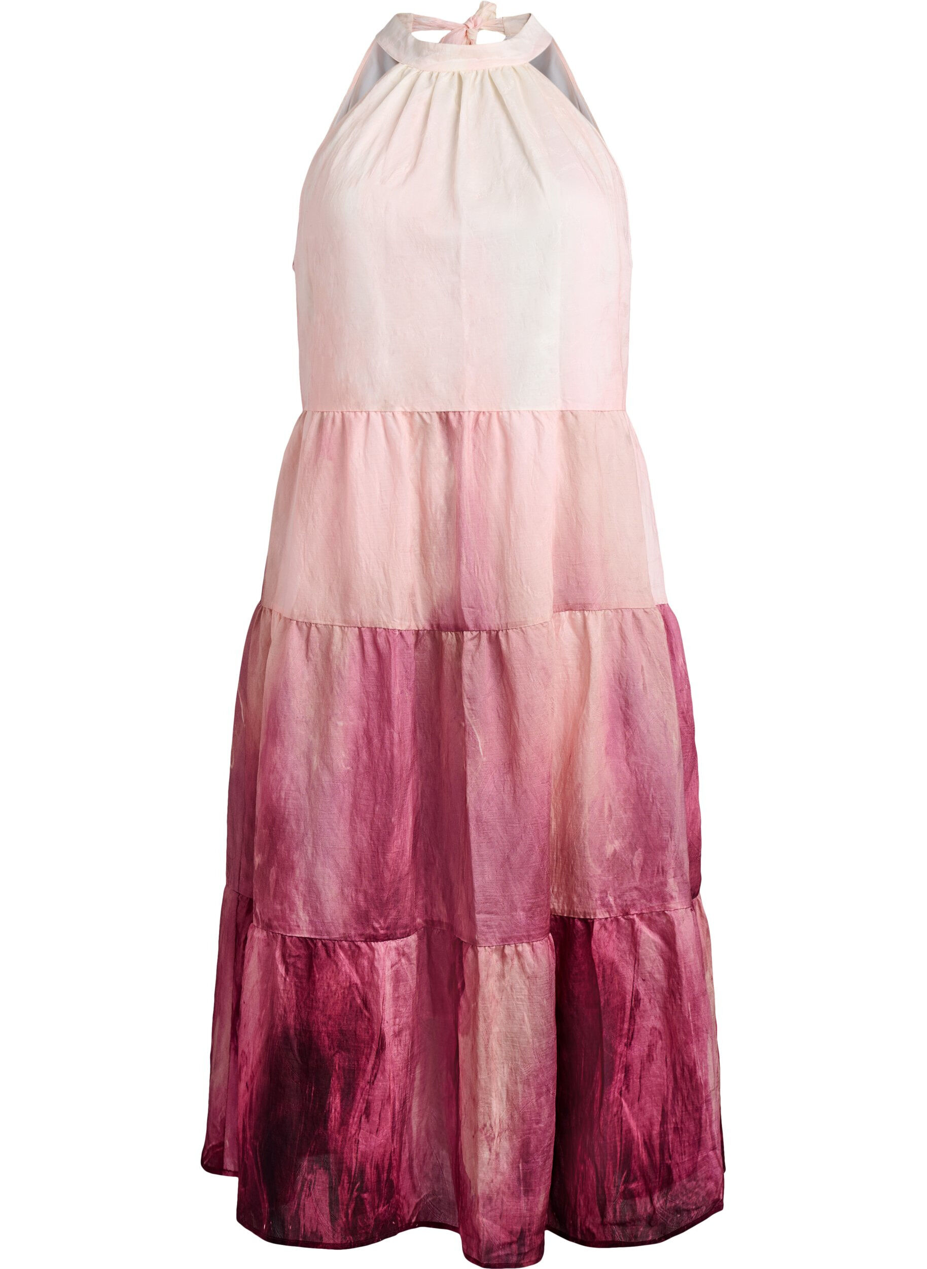 ZizziMidi halterjurk, Roze, Packshot image number 0