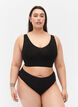 Set van 5 katoenen slips met regular waist, Black, Model image number 0