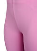 Basic 3/4 legging in viscose, Roze, Packshot image number 2