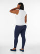 Basisleggings met extra lengte, Blauw, Model image number 1