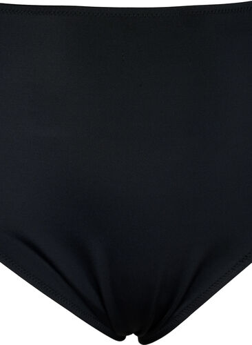 Bikinibroekje met hoge taille, Black, Packshot image number 2