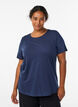 T-shirt met print, Blauw, Model image number 0