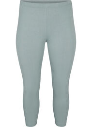 Basic 3/4 legging in viscose, Groen