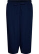 Culotte broek van katoen met hoge taille, Blauw, Packshot image number 0