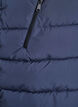 Lange vest met capuchon en zakken, Blauw, Packshot image number 3