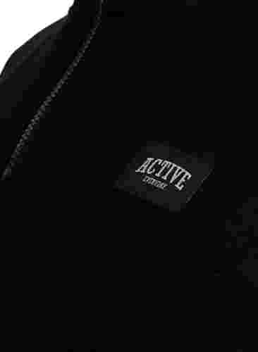 Sweaterjurk met hoge kraag, Black, Packshot image number 2