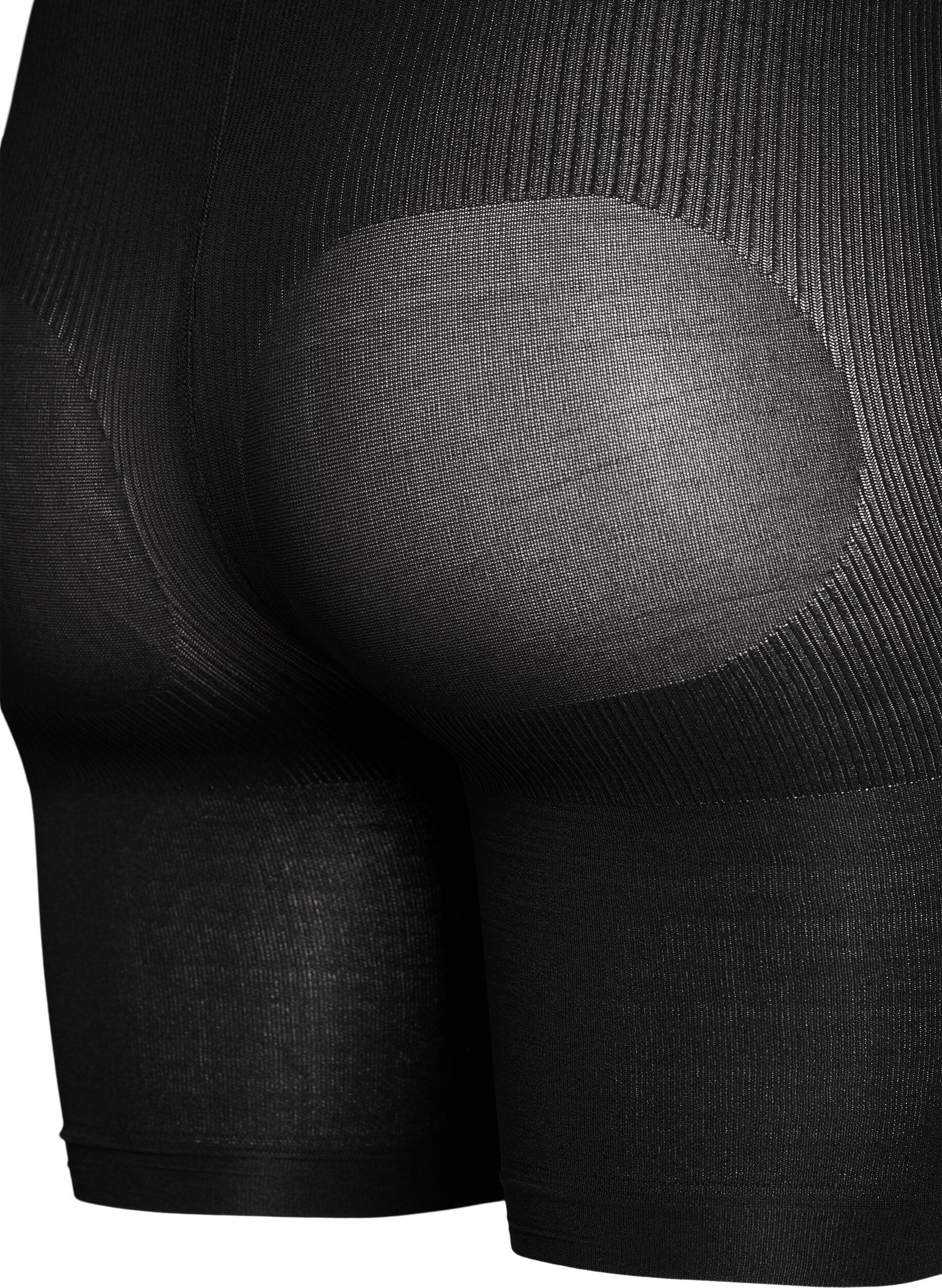 Zizzi2-pack push-up shorts in 60 denier met shaping effect, Zwart, Packshot image number 3