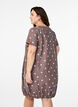 Katoenen jurk met korte mouwen en print, Blauw, Model image number 2