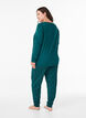 Kleren pyjama broek met print, Turquoise, Model image number 1