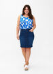 Flash - Mouwloze top met print, Blauw, Model image number 1