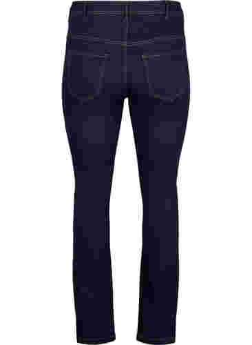 Extra slim fit Amy jeans met hoge taille, Blue denim, Packshot image number 1