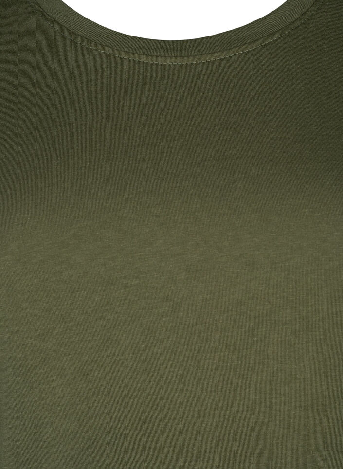 FLASH - T-shirt met ronde hals, Olivie Night, Packshot image number 2