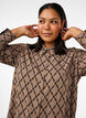 Shirt met patroon en lange mouwen, Grafic AOP, Model image number 2